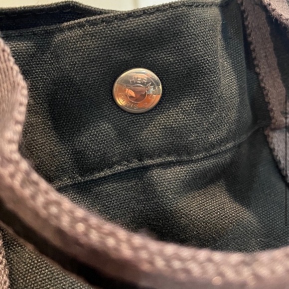 Hermes canvas Tote EUC - Picture 3 of 10